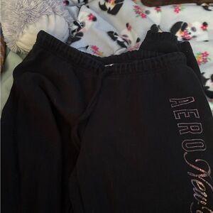 Aeropostale Kids Black Joggers